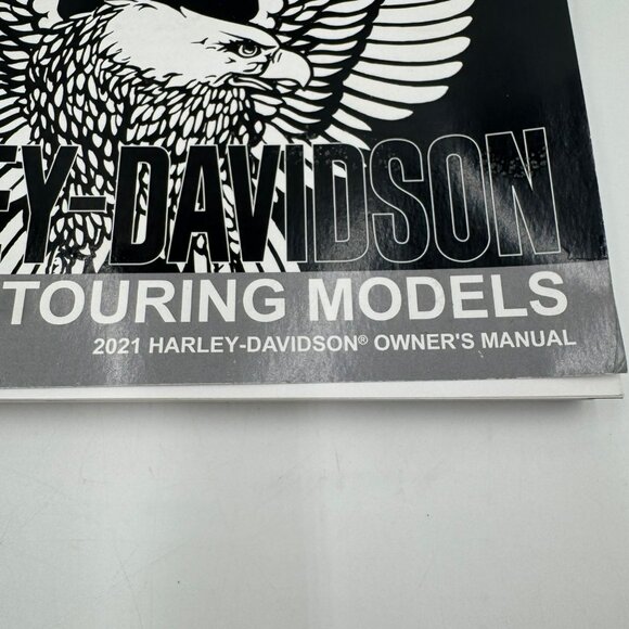 2021 Harley-Davidson Touring Models Original Owners Manual - Picture 4 of 8